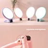 Compact Mirrors Makeup Mirror 2/5/10/15X Magnifying Mirror Two Face Foldable Makeup Vanity Mirror Cosmetics Tools Round Mirror Magnification 230829
