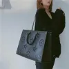 onthego pm mm grande capacité fourre-tout femmes sacs de créateurs de luxe sac gaufrage monogrammes dame sacs à main messager bandoulière sur l'épaule aller