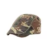 Bérets 2023 printemps été et automne Cool homme Ivy casquette mâle camouflage plat soleil casquettes papa loisirs coton béret 230830