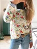 Women's Sweaters Aich Mirror Romantic Spring Flower Jacquard Knit Pullover O-Neck Long Sleeve Warm Female Sweater Casual Cozy Lady Tops 2023