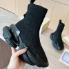 Future Designer Sneakers Hommes Licorne High Top Sports Chaussures Cool Style Bullet Head B Nail Coussin d'air Semelle surélevée Femmes Chaussettes Hoop Casual Chaussures 35-46