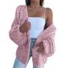 Höst- och vinterkvinnor Klädtröjor Fashionabla Mohair Cardigan tröja Casual Jacket grossist