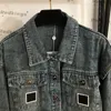جاكيتات جينز رجعية جيب مصمم جيب معطف طويل من الأكمام الطويلة معطف الهيب هوب الشخصية الخارجية