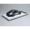 Diecast Model Collection 1 64 RWB 911 Coupe Backdate Raw Silver Diorama Car Miniature Carros Toys 230829