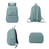 Wszechstronna podróż w torbie szkolnej Wodoodporna nylonowa tkanina wielkościeżkowa żeńska moda trend mody plecak plecak 230829