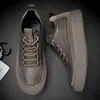 Chaussures habillées hommes chaussures décontractées printemps mode chaussures pour hommes en cuir véritable baskets d'extérieur classique à lacets chaussures de créateur élégantes Masculina