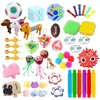 Dekompressionsspielzeug, 3–100 Stück, zufälliges Fidget-Spielzeug, Mys-tery-Geschenkpaket, Überraschungstasche, Fidget-Set, Antistress-Relief-Spielzeug für Kinder, Party, Weihnachten, 230829