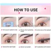 Falska ögonfransar Vit Moonlight Extension Personal Fake Japan Eyelash Professional Makeup Individual Cluster Korea Grafting False Eyelashes X0830