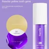 30ml Hismile V34 purple toothpaste brighting Teeth Colour Corrector Cleans Oral Cavity Keep Refrhing Yellow Stain Reduction