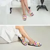 Slipare Houndstooth Mönster (5) Sandaler Plush Case Keep Warm Shoes Thermal Mens Womens Slipper Have Soft Anime Mule