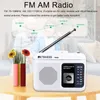 Radio Retekess TR606 Riproduzione cassette FMAM Supporto per registratore vocale portatile Registrazione con microfono esterno incorporato 230830