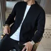 Maglioni da uomo Autunno Inverno Tinta unita Cerniera giapponese Casual Uomo Manica lunga Allentato Moda Streetwear Abbigliamento Chic Cardigan maschile 230830
