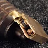 Briquet à kérosène rétro en cuivre pur pour hommes, allumage par éjection à un bouton, accessoires pour fumer, cadeau pour hommes 5XHI, nouvelle collection