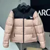 Yüksek kaliteli erkek tasarımcı aşağı ceket kış sıcak paltolar kaz rahat mektup nakış açık kış moda erkek çiftler parkas xs-2xl