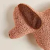 Poduszka miękka elegancka przytulna jamak pluszowy Długa w kształcie psa ozdobna miłosna prezent ciepły kręgosłup lędźwiowy