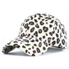 Ball Caps Leopard Print Baseball Cap Hip Hop Mens Womens Corduroy Animal Sun Hat Adjustable Gorras 230830