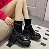 designer shoes women Boots new black and white lady winter autumn outdoor warm comfortable womens leather sneakers trainers size 35-40