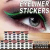 Valse Wimpers Stijlvolle Valse Wimpers 4Pairs Lijmvrij PVC Make-Up Extensions Wimper Eyeliner Sticker voor Prestaties x0830