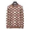 populaire hommes designer pull lettre broderie hiver automne