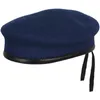 Berets Duży rozmiar męski wełniany beret czapka francuski artysta Fenla malarz czapka żołnierz wełniana czapka 5456 cm 5658 cm 5860 cm 6062 cm 230830