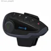 Xinowy V8 1200M Bluetooth Motorcycle Headmet Intercom для 5 Riders Interphone NFC/Telecontrol Пульт дистанционного управления FM Radio Q230830