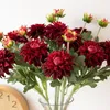 Decoratieve Bloemen Dahlia Boeket Simulatie Bloem Kunstmatige Bruiloft Decoratie Thuis Fake