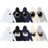 Men's Hoodies Sweatshirts 23FW High Quality Flat Dice Skateboard Skull Print Printing Hoodie Casual Loose Pullover 230829