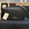 9A sac de designer sacs à bandoulière haut sac de messager en cuir sacs pour femmes sac de luxe 25CM sac à bandoulière sac à main sacs à main de luxe sac à bandoulière Caviar avec boîte sac de créateur