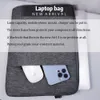 Bolsa para laptop para macbook air m2 case 12 13.3 14 15 bexiga interna para macbook pro air m1 dell huawei bolsa jeans hkd230828