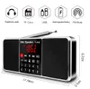 Radio Lefon Digital FM -mottagarhögtalare Stereo Mp3 Player Support TF Card USB Drive LED Display Time Stäng Portable Radios 230830