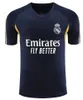 22 23 24 Hommes Real Madrids Survêtement Maillot de Football Polo Ensemble Adulte Formation Maillots de Football 2023 2024 Débardeur à Manches Courtes pour Hommes