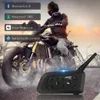 XINOWY V6 Pro Bluetooth Motorcycle Helmet Headset Intercom 850mAh MOTO Communicator 1200m Interphone For 6 Riders Q230830