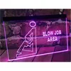 LED NEON Znak Blow Area Bar Beer Pub Club 3D Znaki wystroju domu rzemieślnicze