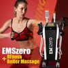 Partihandel EMS RF Roller Face Lifting Machine 2 i 1 Portable EMS Machine EMS Fitness Electric Muscle Stimulator Maskin Viktminskning Kroppsformning