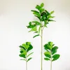 フェイクフローラルグリーン122cmトロピカルツリー大きな人工フィカス植物枝プラスチック製の偽の葉の緑のバニヤンホームガーデンルームショップ装飾230829