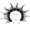 Spiked Headpiece HaloCrown Headband Headpiece Mary HaloCrown Headpiece Mary Headband Goth Flower Drop Shipping