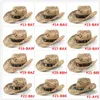 Large Brim Chapeaux Seau Cowboy Chapeau 100 Paille Naturelle Femmes Hommes Travail Manuel Tissage Pour Lady Papa Été Western Sombrero Hombre Sauveteur 230830