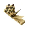 Gorilla Rolling Star per Box Brown Natural Perforated Smoking Paper Filter Tip Rolling Tips Portable Mini Tobacco Pipe