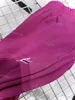 designerkläder barn bomullsjogging shorts högkvalitativ fast färg fashionabla byxor hösten vinterstil casual sportkläder byxor topp varumärke rosa