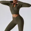 Активные рубашки женщины в короткометражном пальто быстрая сухая фитнес-пиджак