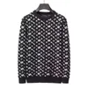 populaire hommes designer pull lettre broderie hiver automne