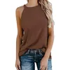 Women's Sweaters Women's Fashion Breathable Loose Hanging Neck Solid Color Knitted Small Vest