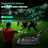 EJEAS V4C PLUS + V6C PROx2 Futebol 3 Árbitro Intercom Headset 1200M Futebol Full Duplex Bluetooth Conference Interphone + Bolsa Q230830