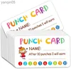 Intelligentie Punch 100 stuks Beloning Stimulanskaart Leraar Gedrag Grafiek Kids Homeschool Klaslokaal Benodigdheden voor Motivatie 23830