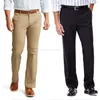 Pantalones para hombre de alta elasticidad, pantalones clásicos de cintura informal para primavera y verano, caída de negocios 230829