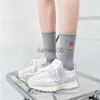 Autres vêtements Chaud Hiver Nouveau Drôle Broderie Hamburger Cola Pizza Motif Blanc Noir Gris Casual Hipster Thic Chaussettes Cadeau De Noël Dropship J230830