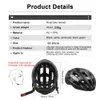 Cykelhjälmar RNOX Aero Bicycle Helmet City Safety Ultralight Road Bike Red MTB Outdoor Mountain Sports Cap Casco Ciclismo 230830