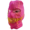 Beanie Skull Caps Balaclava Hat Horrid Skull Cap Crocheted for Women Men Cosplay Picture Props 230829