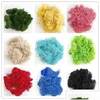 Flores decorativas grinaldas diy material de flor planta artificial musgo mini jardim micro paisagem acessórios casa gota entrega dhwht