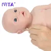 Bambole IVITA WB1526 43 cm 2692 g 100% corpo pieno in silicone Reborn Baby Doll Realistic Boy Dolls non verniciato fai da te in bianco giocattoli per bambini per bambini 230828